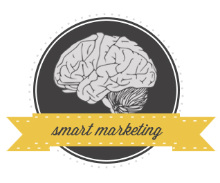 Image of brain with title of Smart Marketing