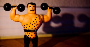 Photo of Weight Lifting Action Figure