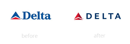 Refresh of Delta Airlines Logo