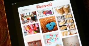 ipad with pinterest