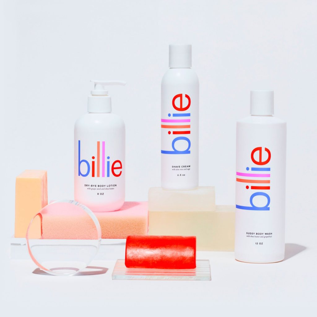 Photo of Billie product lineup