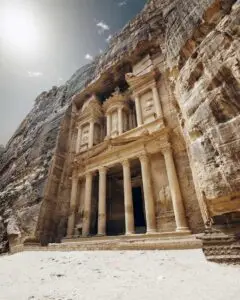 Petra in a rock